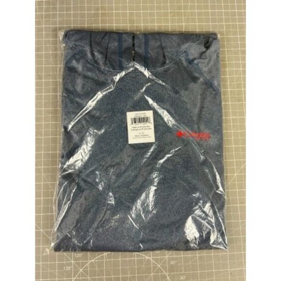 Men's Columbia PFG Terminal Tackle Heather Long Sleeve T-Shirt Large Carbon Heat - Picture 5 of 7